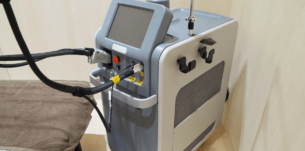 ヴァージンクリニックの脱毛器の画像